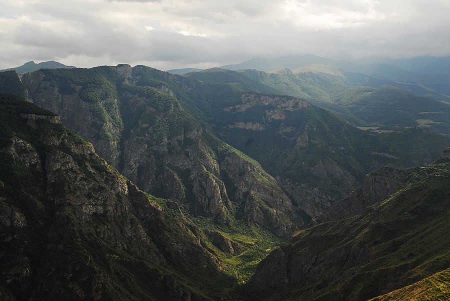 view of Vorotan gorge