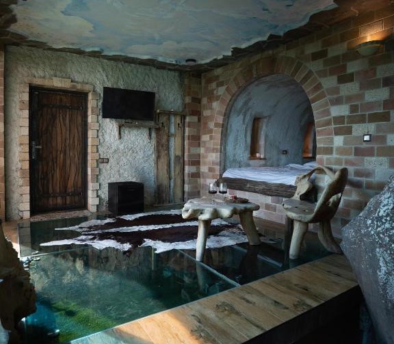 cave hotel room in Armenia