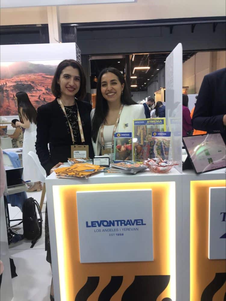 Levon Travel at dubai ATM conference