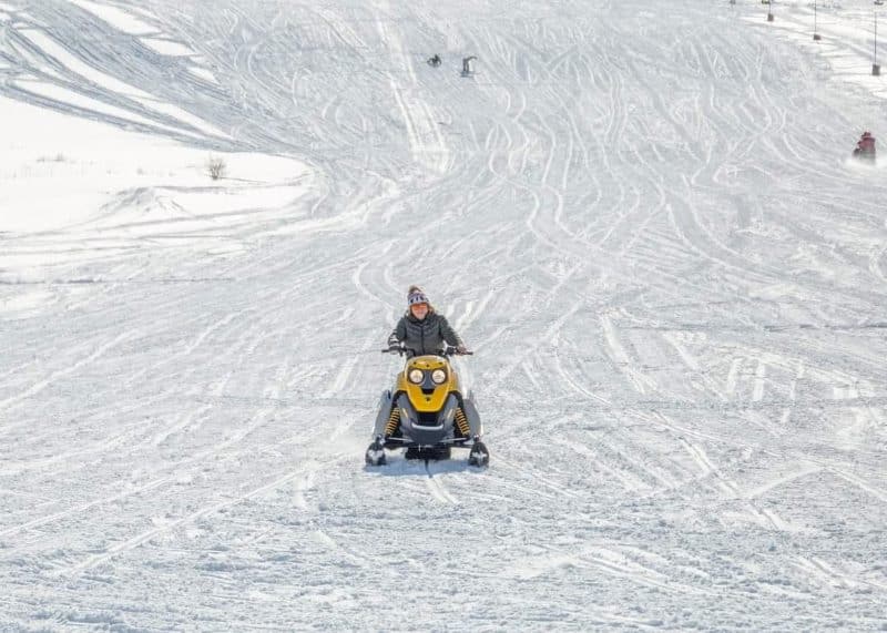 Lernanist skiing slope