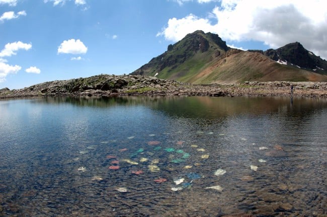 view of Ughtasar lake