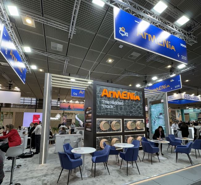 Armenia booth at ITB Berlin 2025