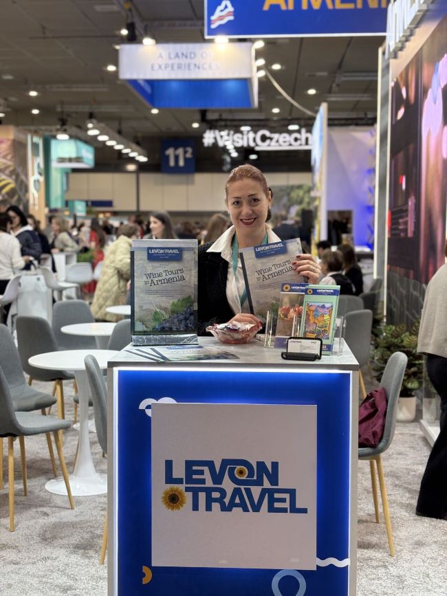 Levon Travel staff at ITB Berlin 2025